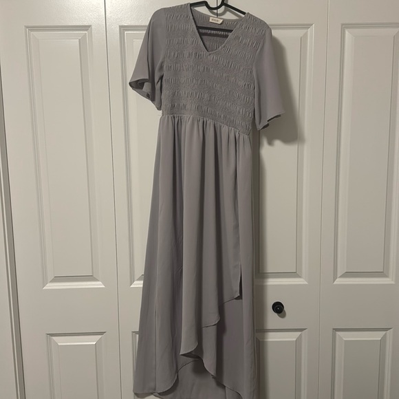 Very light purplee/grey dress. Only worn once for a wedding - Picture 1 of 1